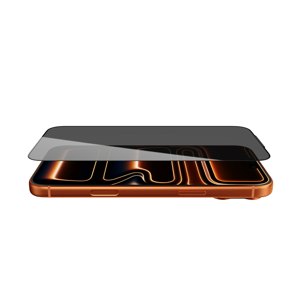 iPhone 17 Pro Max Wiwu GT-034 Glass Ultra Privacy Serisi 3D Hayalet Ekran Koruyucu Cam + Kolay Uygulama Aparatı