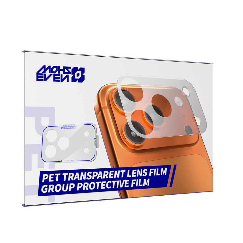 iPhone 17 Pro Mohseven Pet Film Kamera Çerçeve Koruyucu