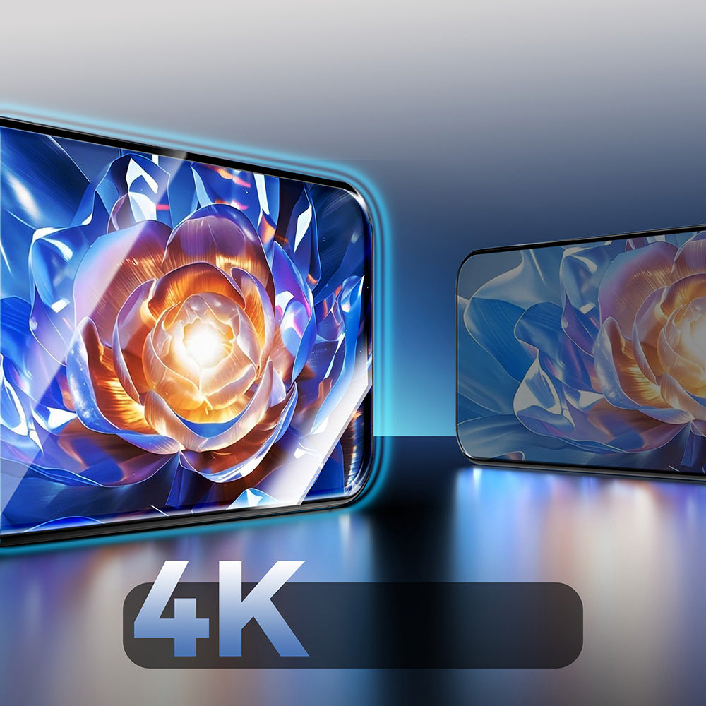 iPhone 17 Pro Mohseven Safir Coating HD 3D Glue Temperli Cam Ekran Koruyucu