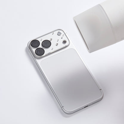 iPhone 17 Pro Pynana Diamond Sky Serisi Taşlı Kamera Lens Koruyucu