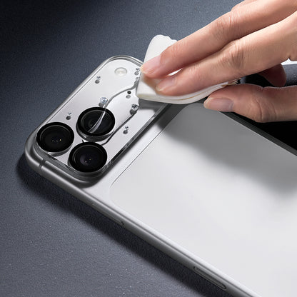 iPhone 17 Pro Pynana Diamond Sky Serisi Taşlı Kamera Lens Koruyucu