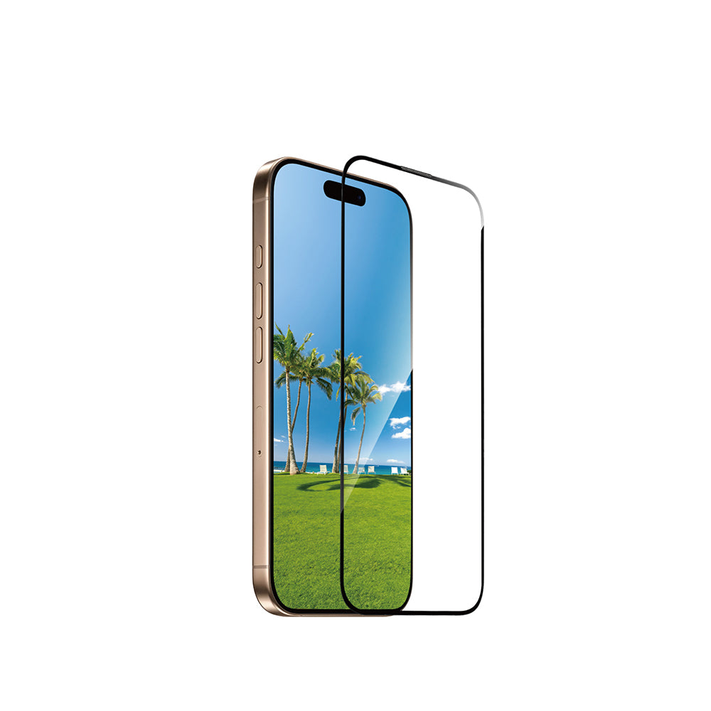 iPhone 17 Pro Wiwu GT-009 Polimer Oleofobik Kaplama Şeffaf Pürüzsüz Temperli Cam Ekran Koruyucu
