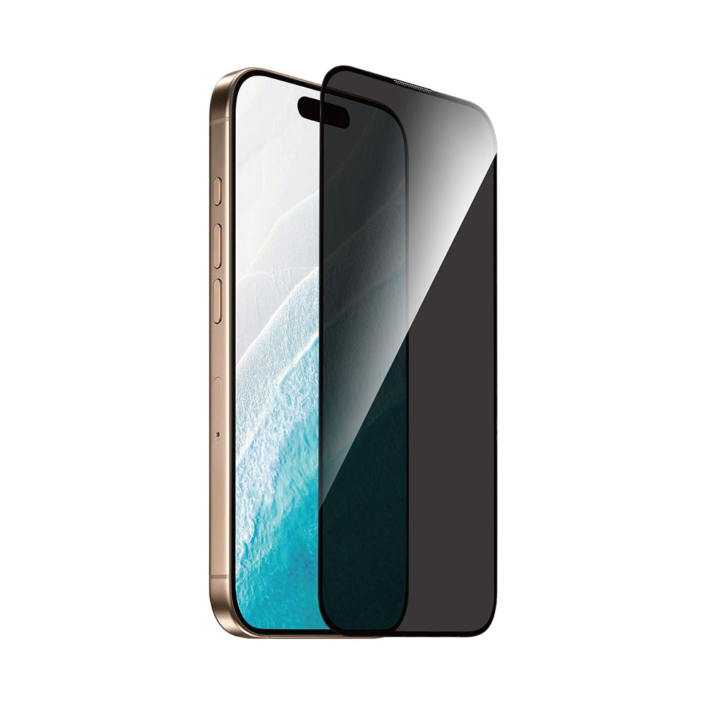 iPhone 17 Pro Wiwu GT-027 Zero Curved Privacy Parmak İzi Bırakmayan Temperli Cam Ekran Koruyucu
