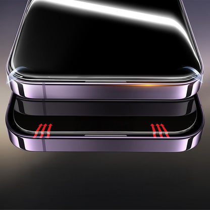 iPhone 17 Pro Zore 2.5D Oliv HD Temperli Cam Ekran Koruyucu + Kolay Uygulama Aparatı
