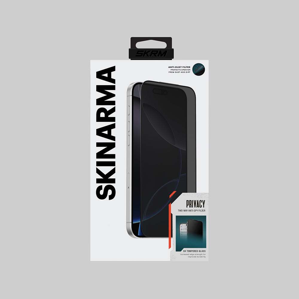 iPhone 17 Skinarma 0.33mm Antidust Privacy Cam Ekran Koruyucu