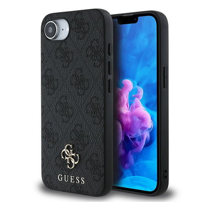 iPhone 17E Kılıf Guess Orijinal Lisanslı M-safe Şarj Özellikli Small 4G Classic Kılıf