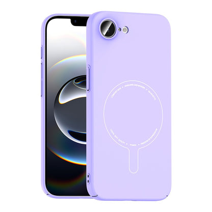 iPhone 17E Kılıf M-Safe Şarj Özellikli Kamera Korumalı Zore Elio Sert PC Kılıf