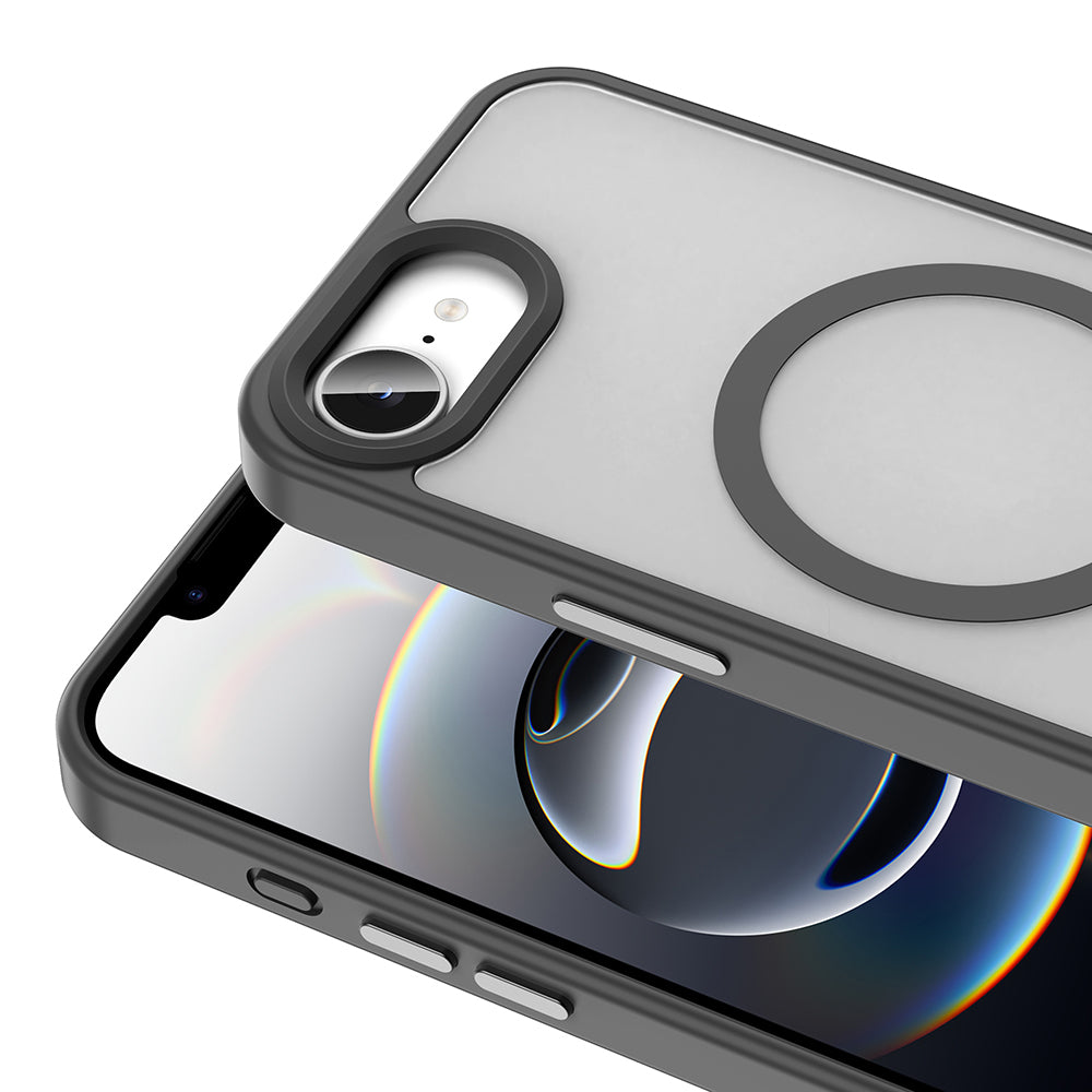 iPhone 17E Kılıf M-safe Şarj Özellikli Mat Arka Yüzey Zore Sio Kılıf