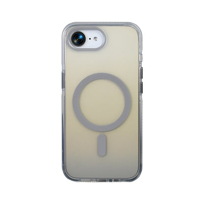 iPhone 17E Kılıf M-safe Şarj Özellikli Transparan Renk Geçişli Zore Toros Kılıf