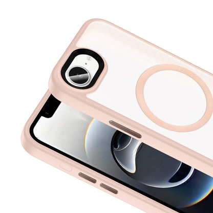 iPhone 17E Kılıf Mat Arka Yüzey Wireless Şarj Özellikli Zore Flet M-safe Kılıf