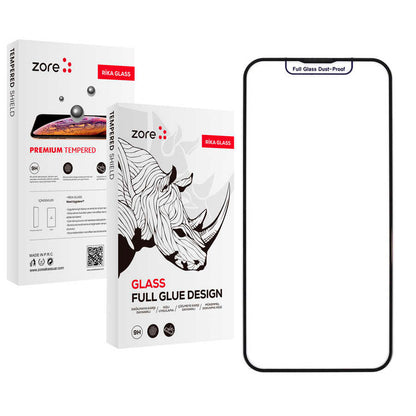 iPhone 17E Zore Rika Premium Temperli Cam Ekran Koruyucu