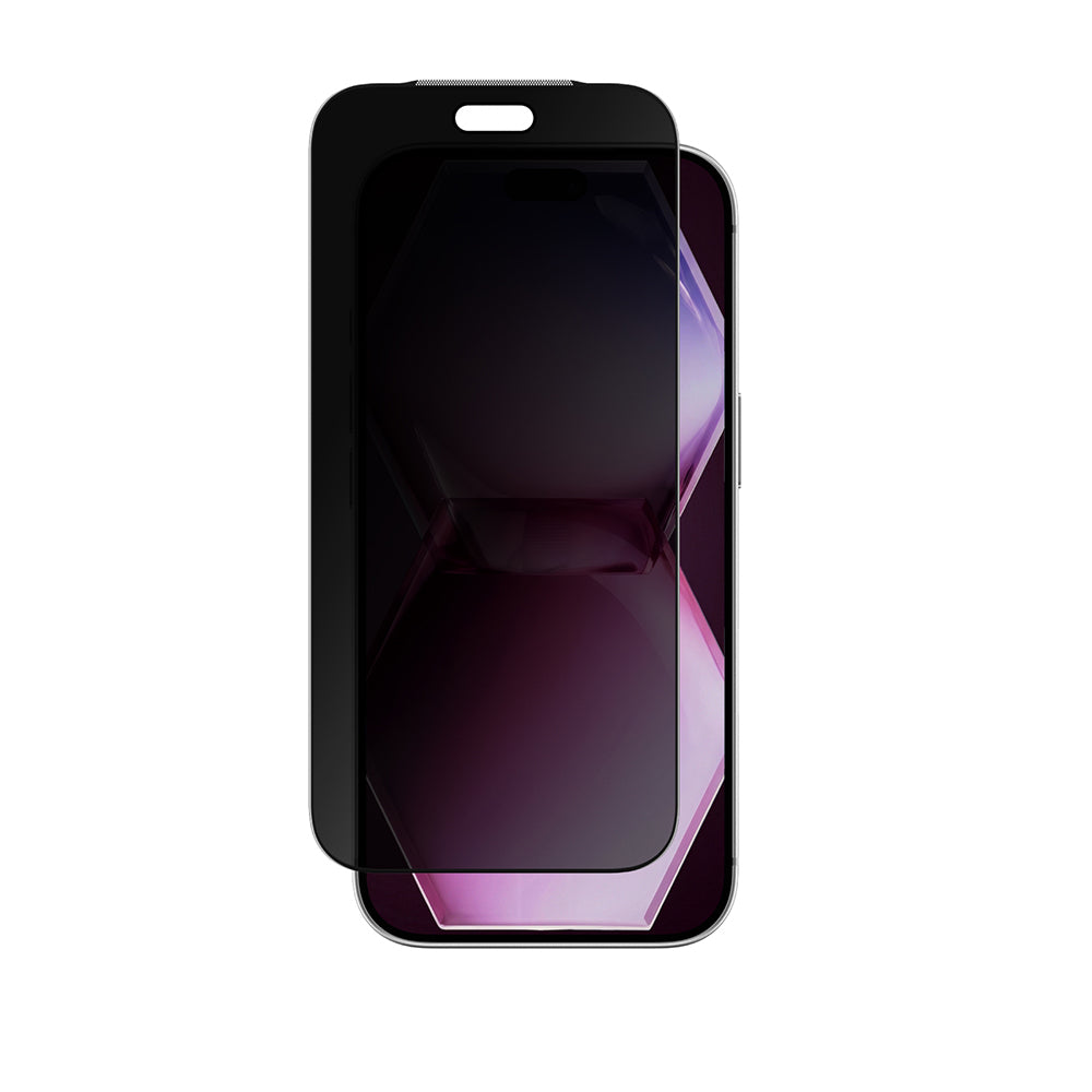 iPhone 18 Pro Amazingthing Titan Privacy Parmak İzi Bırakmayan Temperli Cam Ekran Koruyucu