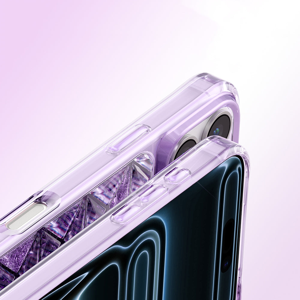 iPhone 18 Pro Kılıf 3D Buz Blok Desenli Zore Paris Kairo TPU Kılıf