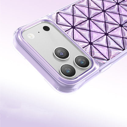 iPhone 18 Pro Kılıf 3D Buz Blok Desenli Zore Paris Kairo TPU Kılıf