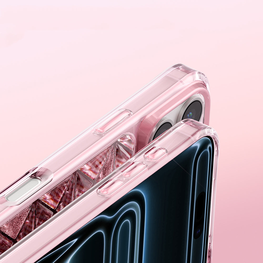 iPhone 18 Pro Kılıf 3D Buz Blok Desenli Zore Paris Kairo TPU Kılıf