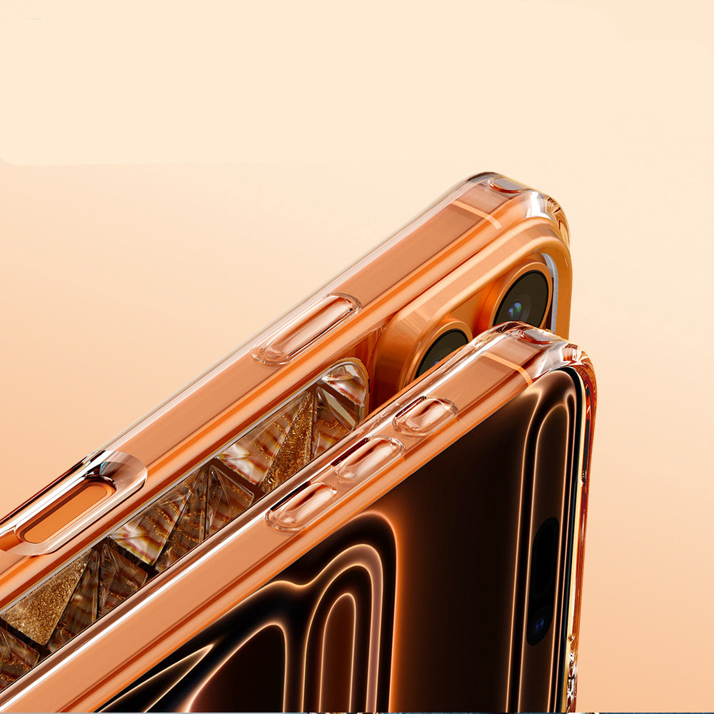 iPhone 18 Pro Kılıf 3D Buz Blok Desenli Zore Paris Kairo TPU Kılıf