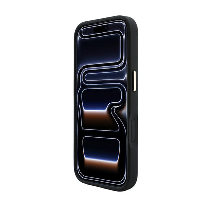 iPhone 18 Pro Kılıf Guess Orijinal Lisanslı M-safe Şarj Özellikli Şeritli Peony 4G ve Yazı Logolu Kılıf