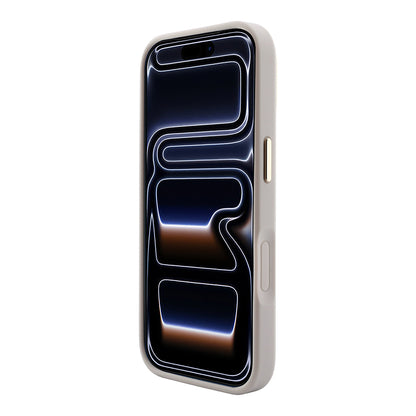 iPhone 18 Pro Kılıf Guess Orijinal Lisanslı M-safe Şarj Özellikli Sıcak Baskılı Yazı Logolu C-Magnet PU Deri Peony Kılıf