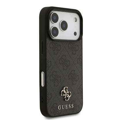 iPhone 18 Pro Kılıf Guess Orijinal Lisanslı M-safe Şarj Özellikli Small 4G Classic Kılıf