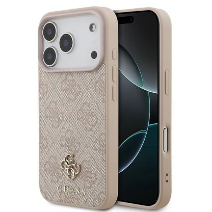 iPhone 18 Pro Kılıf Guess Orijinal Lisanslı M-safe Şarj Özellikli Small 4G Classic Kılıf