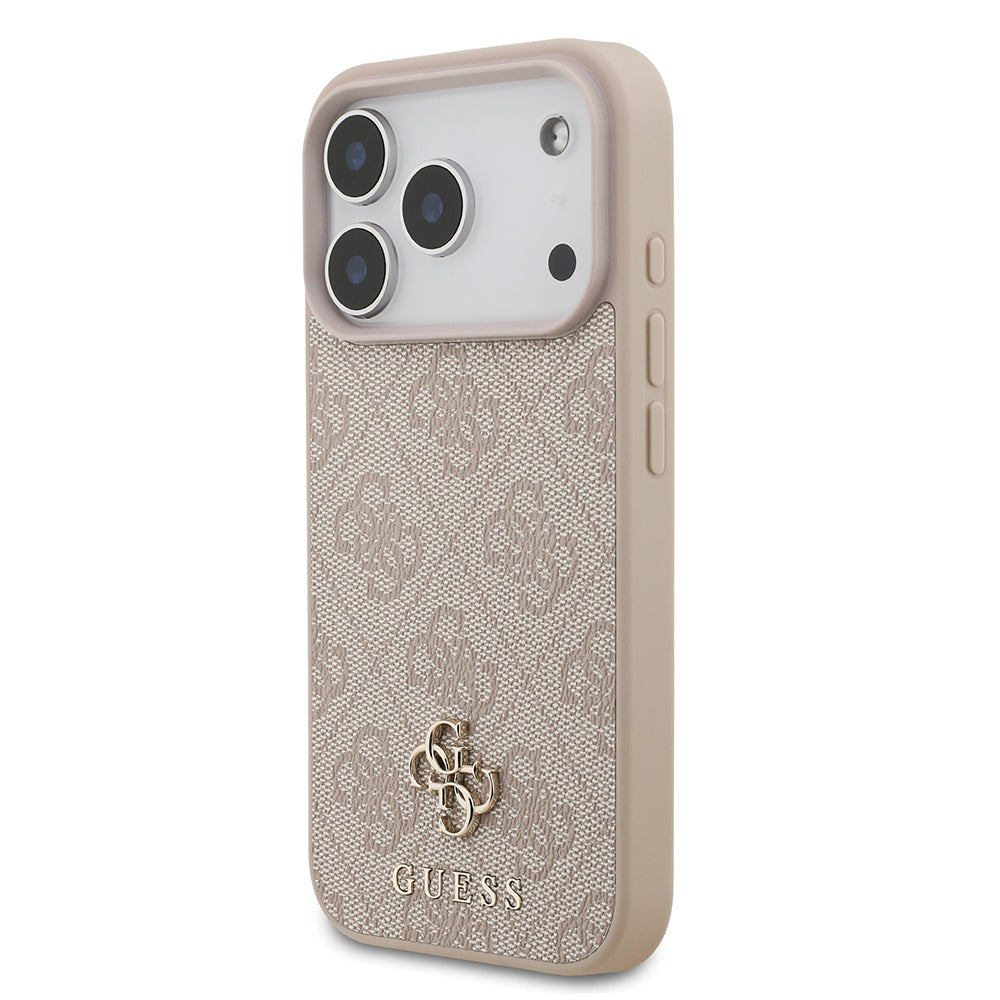 iPhone 18 Pro Kılıf Guess Orijinal Lisanslı M-safe Şarj Özellikli Small 4G Classic Kılıf