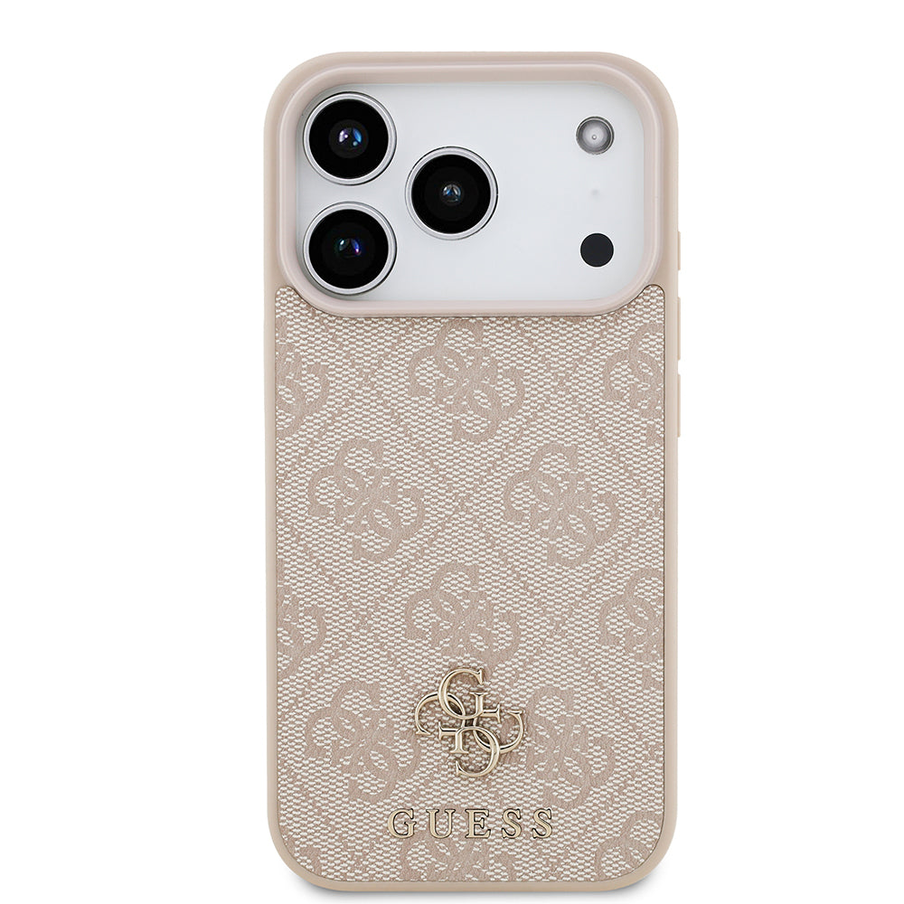 iPhone 18 Pro Kılıf Guess Orijinal Lisanslı M-safe Şarj Özellikli Small 4G Classic Kılıf