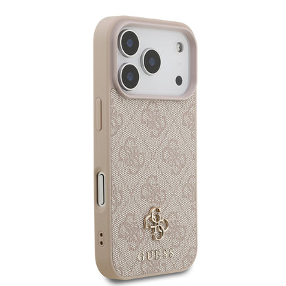 iPhone 18 Pro Kılıf Guess Orijinal Lisanslı M-safe Şarj Özellikli Small 4G Classic Kılıf