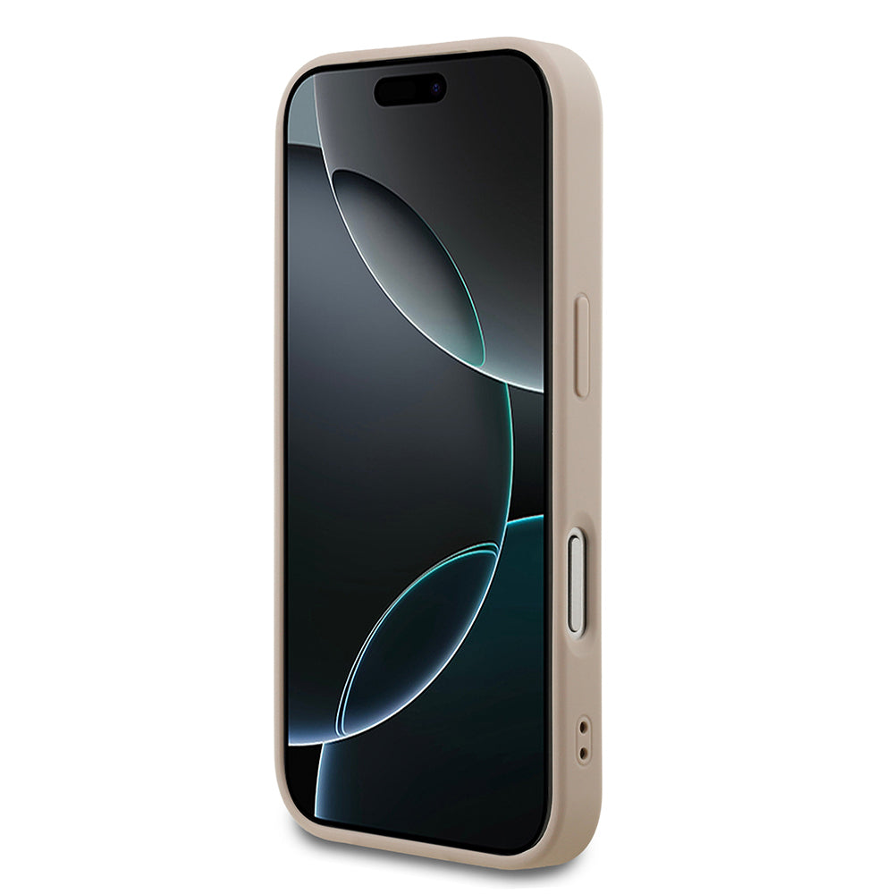 iPhone 18 Pro Kılıf Guess Orijinal Lisanslı M-safe Şarj Özellikli Small 4G Classic Kılıf