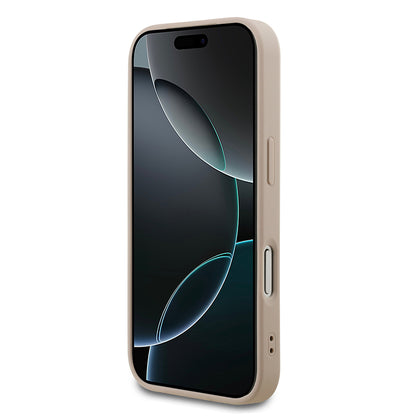 iPhone 18 Pro Kılıf Guess Orijinal Lisanslı M-safe Şarj Özellikli Small 4G Classic Kılıf
