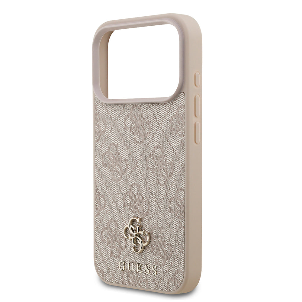 iPhone 18 Pro Kılıf Guess Orijinal Lisanslı M-safe Şarj Özellikli Small 4G Classic Kılıf