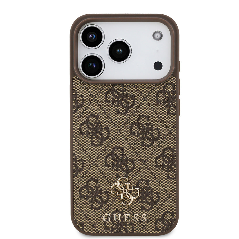 iPhone 18 Pro Kılıf Guess Orijinal Lisanslı M-safe Şarj Özellikli Small 4G Classic Kılıf