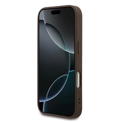 iPhone 18 Pro Kılıf Guess Orijinal Lisanslı M-safe Şarj Özellikli Small 4G Classic Kılıf