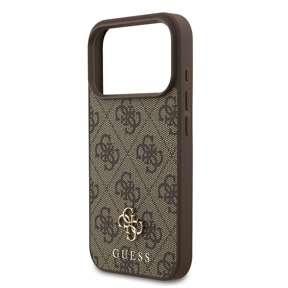 iPhone 18 Pro Kılıf Guess Orijinal Lisanslı M-safe Şarj Özellikli Small 4G Classic Kılıf
