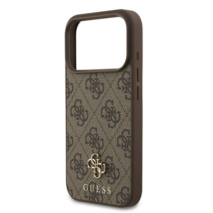 iPhone 18 Pro Kılıf Guess Orijinal Lisanslı M-safe Şarj Özellikli Small 4G Classic Kılıf