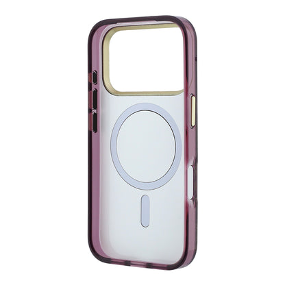 iPhone 18 Pro Kılıf Karl Lagerfeld Orijinal Lisanslı M-safe Şarj Özellikli Gold Metal Kamera Çerçeveli Çiçek Tasarımlı Kılıf