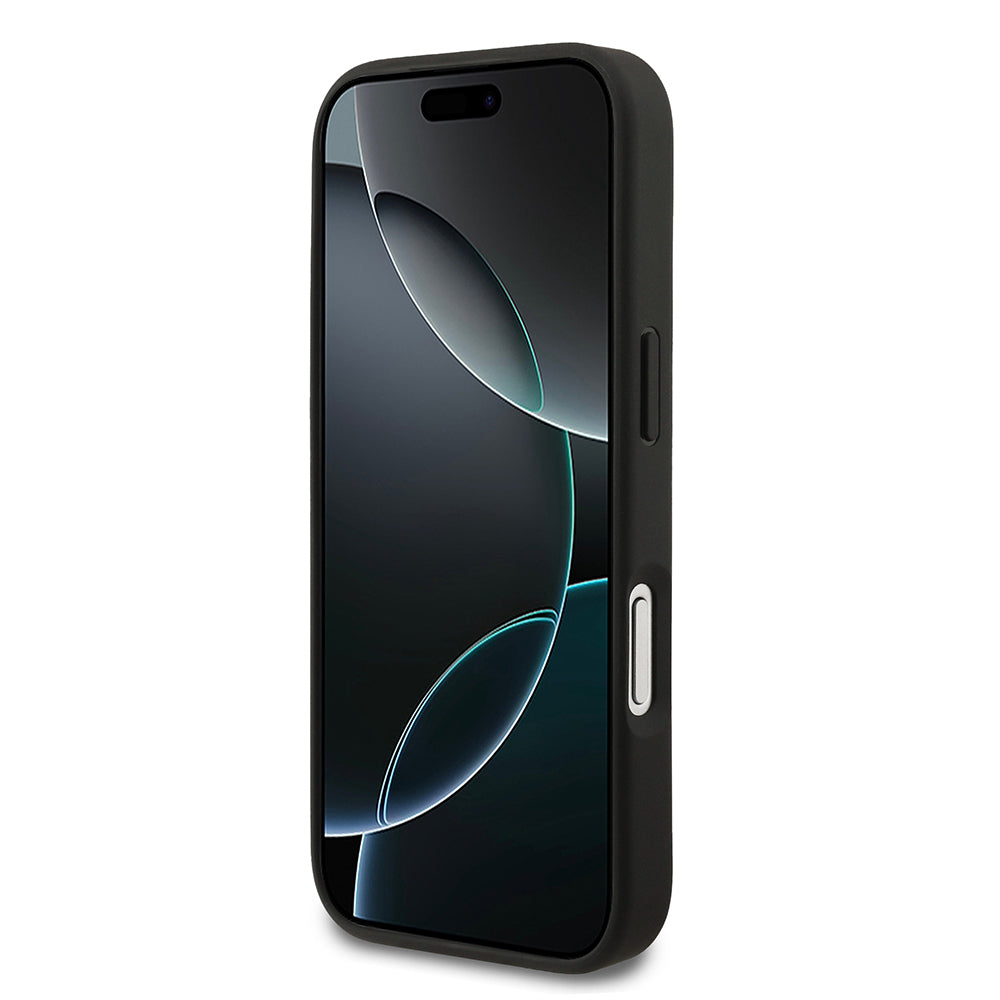 iPhone 18 Pro Kılıf Lacoste Orijinal Lisanslı M-safe Şarj Özellikli PU Pike Desenli Metal Logolu Kılıf