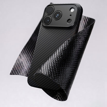 iPhone 18 Pro Kılıf M-safe Şarj Özellikli 1500D Aramid Fiber Lens Korumalı Amazingthing Titan Max Serisi Karbon Kılıf