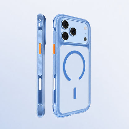 iPhone 18 Pro Kılıf M-safe Şarj Özellikli Airbag Tasarımlı Mutural Air Shield Serisi Kılıf