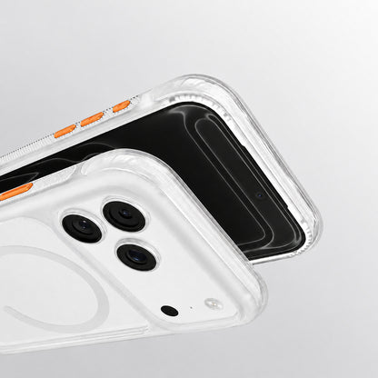 iPhone 18 Pro Kılıf M-safe Şarj Özellikli Airbag Tasarımlı Mutural Air Shield Serisi Kılıf