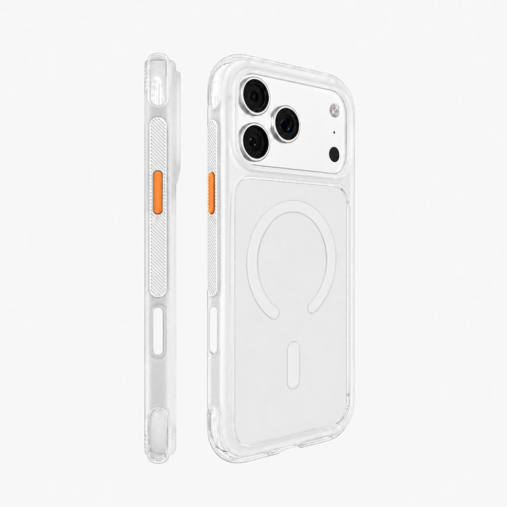 iPhone 18 Pro Kılıf M-safe Şarj Özellikli Airbag Tasarımlı Mutural Air Shield Serisi Kılıf