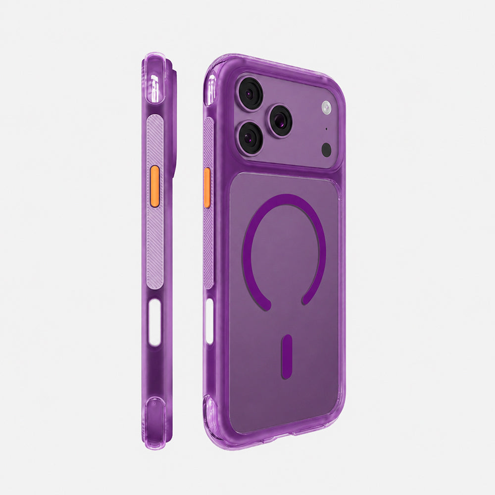 iPhone 18 Pro Kılıf M-safe Şarj Özellikli Airbag Tasarımlı Mutural Air Shield Serisi Kılıf