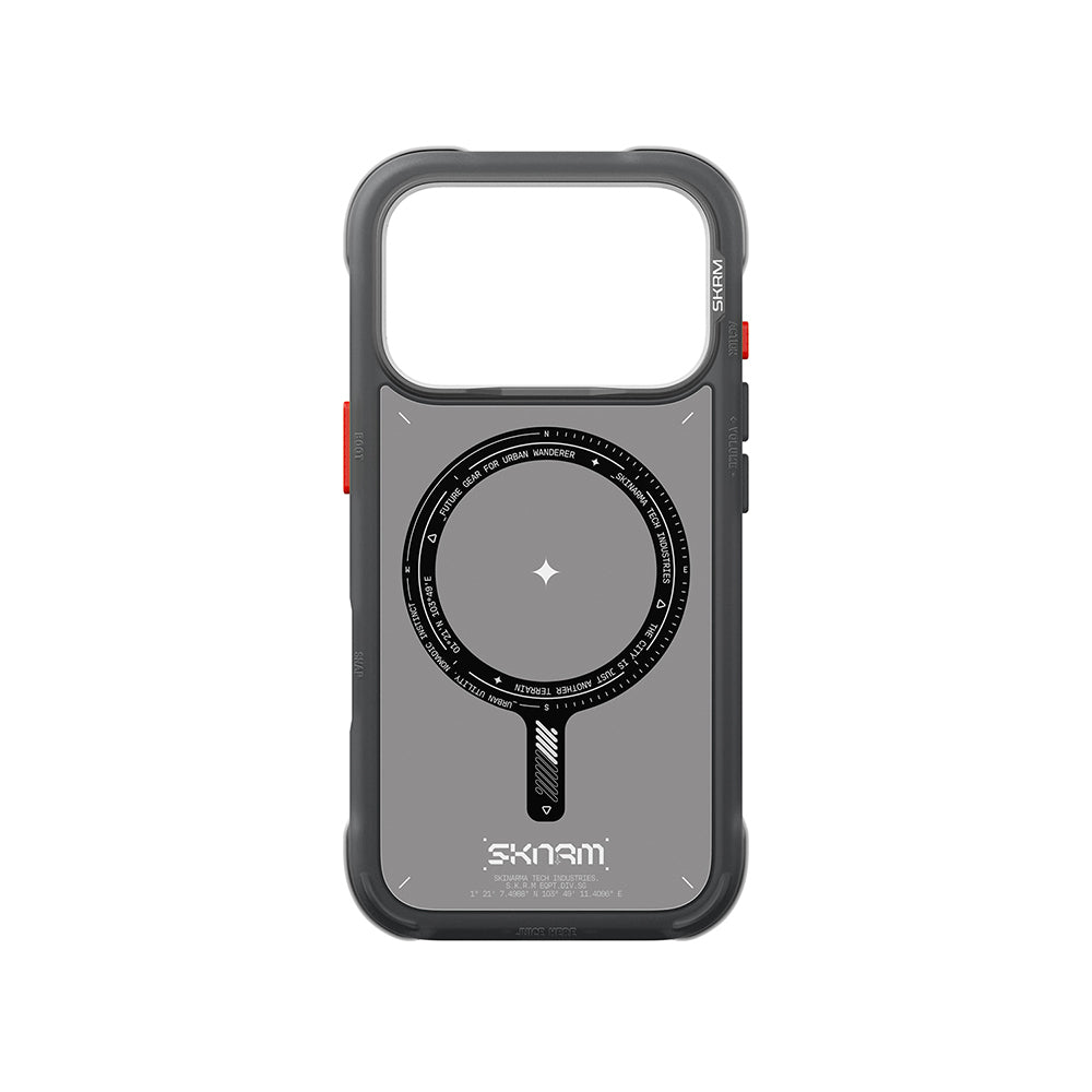 iPhone 18 Pro Kılıf M-Safe Şarj Özellikli Airbag Tasarımlı Skinarma Avion Kılıf