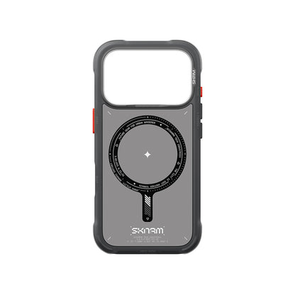iPhone 18 Pro Kılıf M-Safe Şarj Özellikli Airbag Tasarımlı Skinarma Avion Kılıf