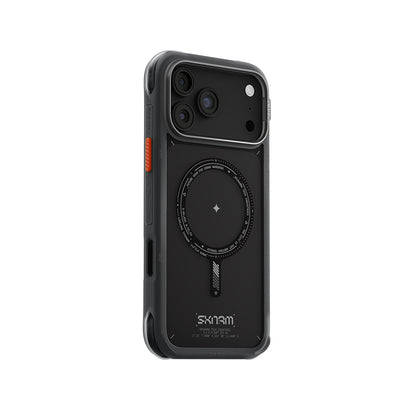 iPhone 18 Pro Kılıf M-Safe Şarj Özellikli Airbag Tasarımlı Skinarma Avion Kılıf
