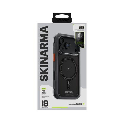 iPhone 18 Pro Kılıf M-Safe Şarj Özellikli Airbag Tasarımlı Skinarma Avion Kılıf
