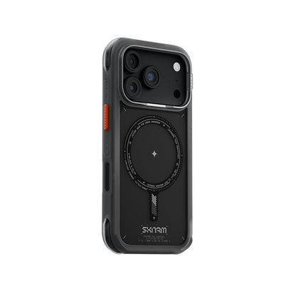 iPhone 18 Pro Kılıf M-Safe Şarj Özellikli Airbag Tasarımlı Skinarma Avion Kılıf