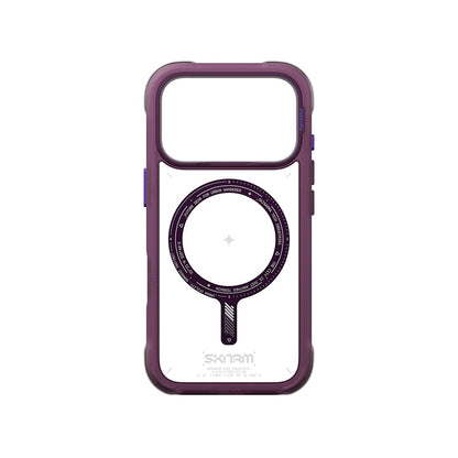 iPhone 18 Pro Kılıf M-Safe Şarj Özellikli Airbag Tasarımlı Skinarma Avion Kılıf