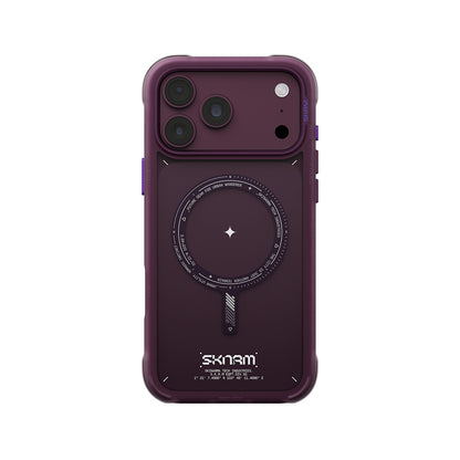iPhone 18 Pro Kılıf M-Safe Şarj Özellikli Airbag Tasarımlı Skinarma Avion Kılıf