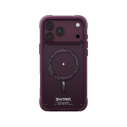 iPhone 18 Pro Kılıf M-Safe Şarj Özellikli Airbag Tasarımlı Skinarma Avion Kılıf