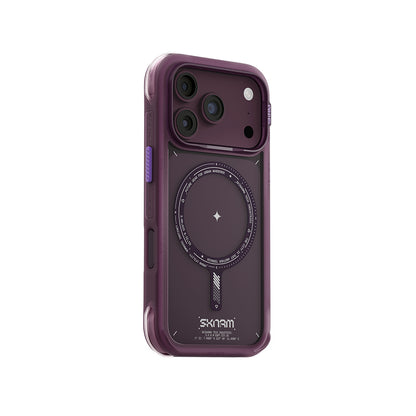 iPhone 18 Pro Kılıf M-Safe Şarj Özellikli Airbag Tasarımlı Skinarma Avion Kılıf